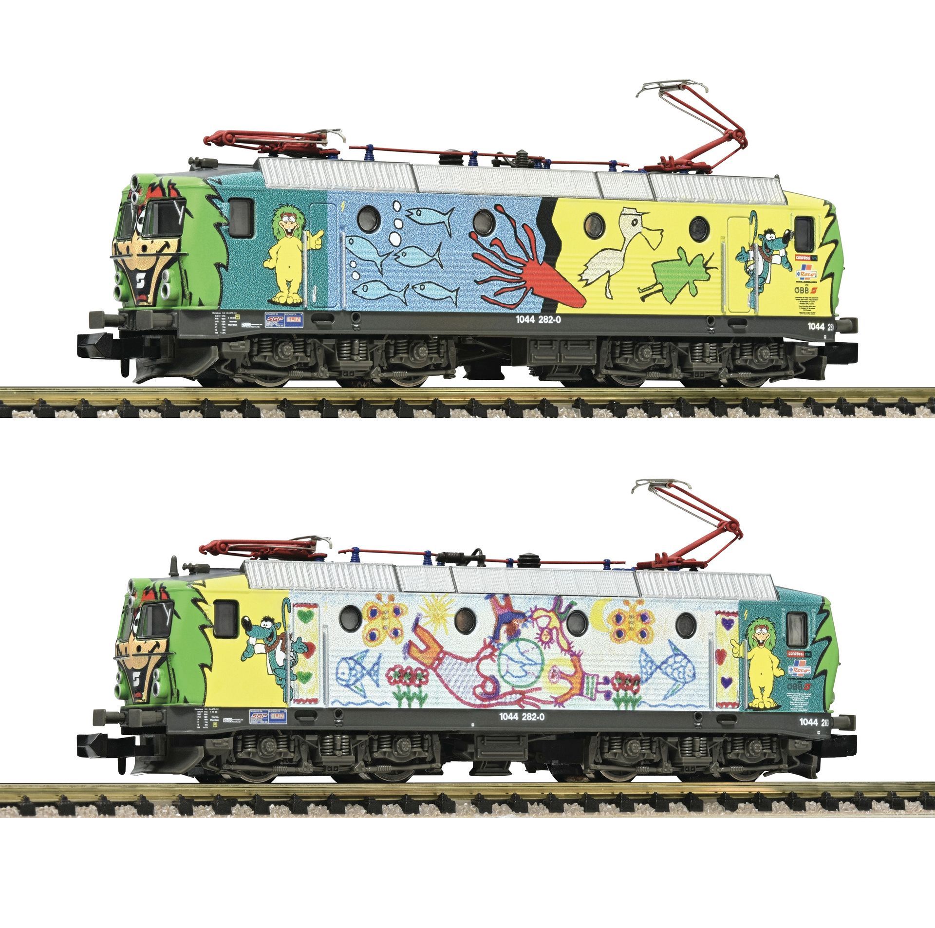 Fleischmann 7570067 - E-Lok 1044 282-0 ÖBB Ep.V N 1:160 SOUND