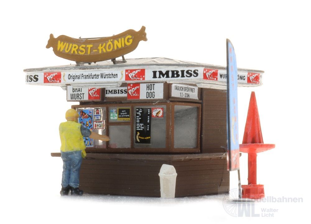 ARTITEC b.v. 322.052 - Wurst Imbiss N 1:160 FERTIGMODELL