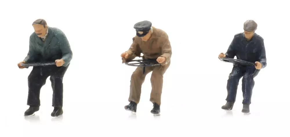 ARTITEC b.v. 5870011 - Lastwagenfahrer 3 Figuren 1940 - 1970 H0 1:87