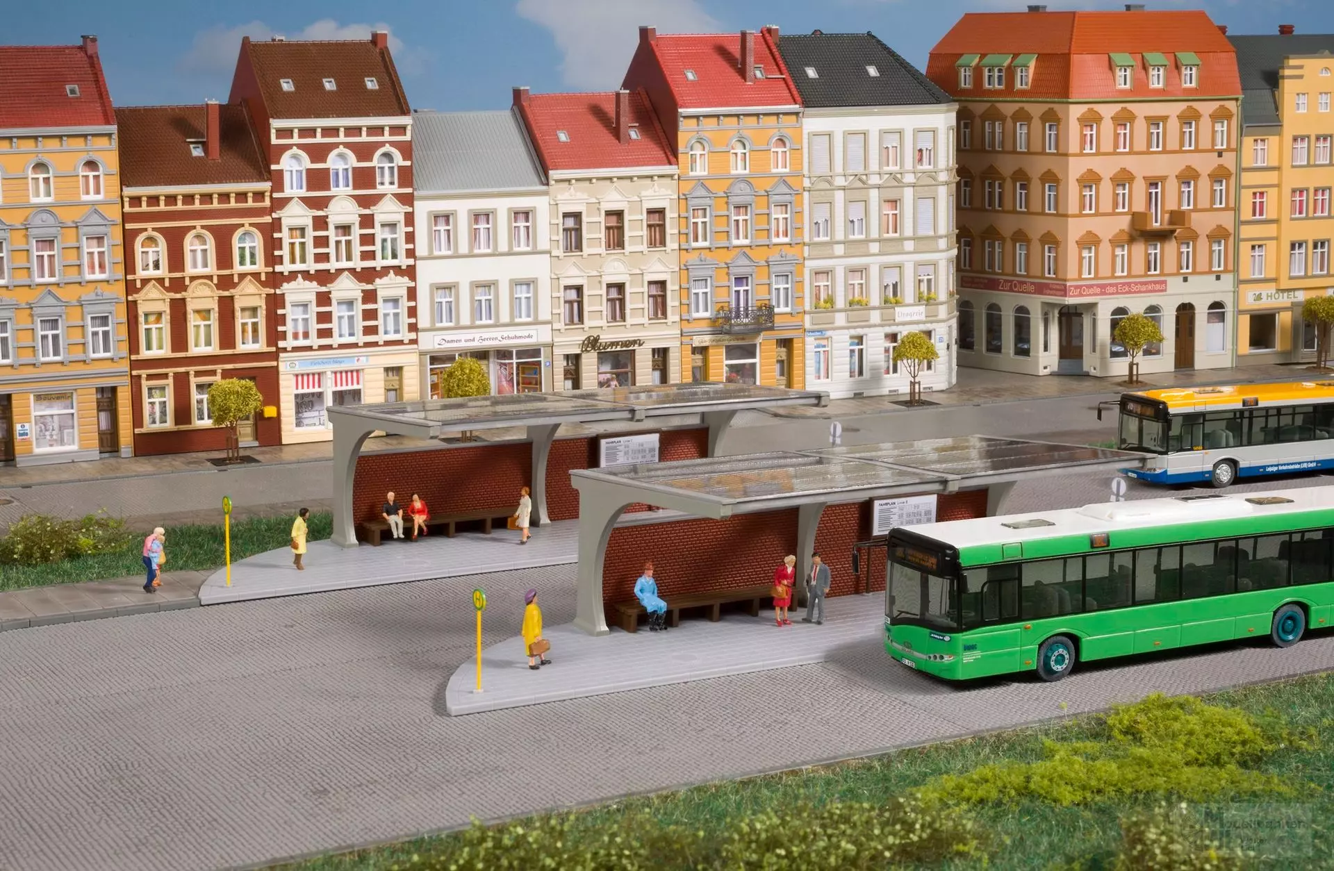 Auhagen 11479 - Busstände H0 1:87