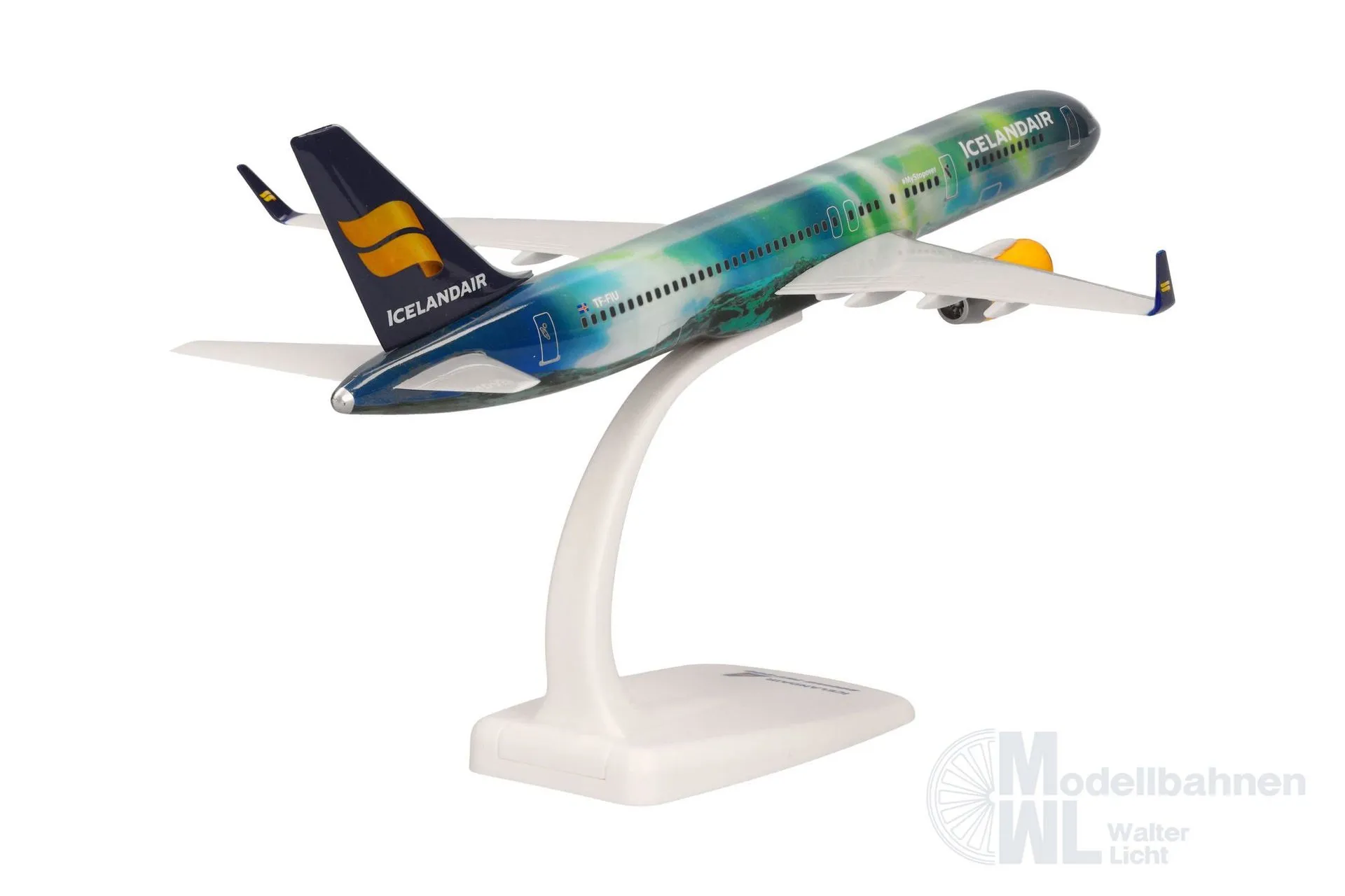 Herpa 610735-001 - Boeing 757-200 Icelandair Hekla Aurora 1:200