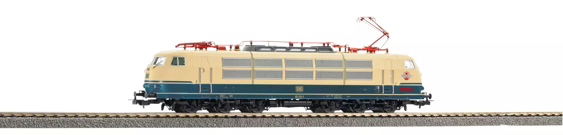 Piko 71366 - E-Lok BR 103 DB Ep.VI Museumslok beige/blau H0/GL