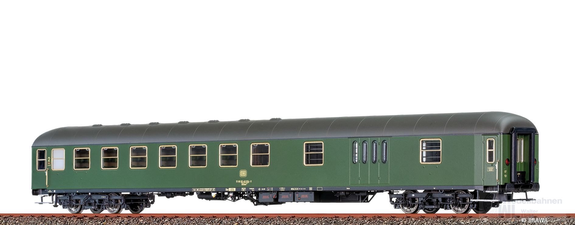 Brawa 58138 - Halbgepäckwagen DB Ep.IV BDm272 H0/GL Basic+ LED Brawa 58138 - Halbgepäckwagen DB Ep.IV BDm272 H0/GL Basic+ LED