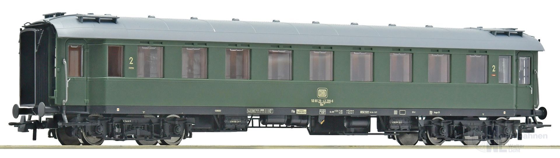 Roco 6200160 - Schnellzugwagen DB Ep.IV 2.Kl. 2.Betr.Nr.Büe 363  H0/GL