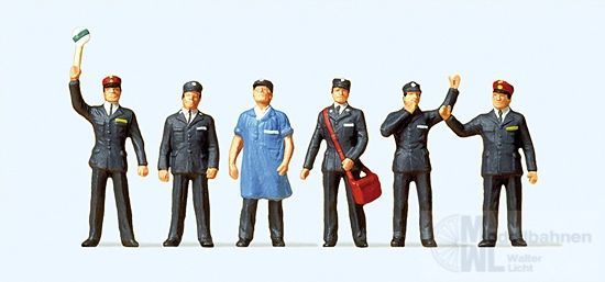 Preiser 10087 - Schweizerisches Bahnpersonal H0 1:87