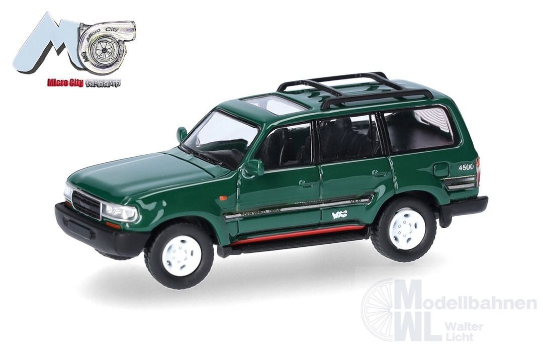 Herpa 87MC000125 - Toyota Landcruiser 80, grün (green) H0 1:87