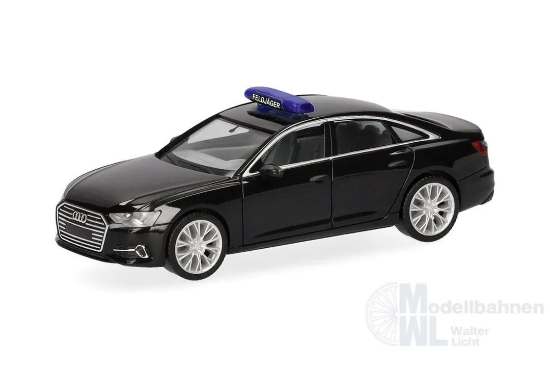 Herpa 700948 - Audi A6 Limousine Bundeswehr Feldjäger H0 1:87