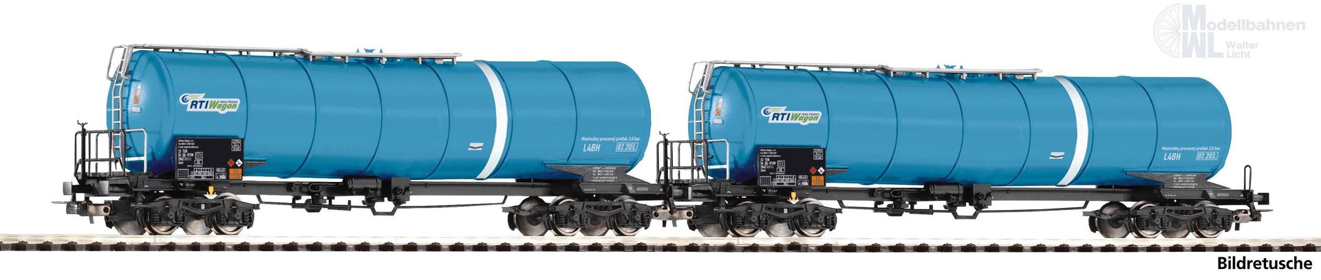 Piko 28343 - Knickkesselwagen Set RTI Ep.VI 2.tlg. H0/GL