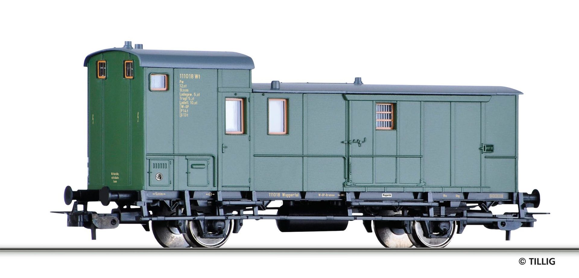 Tillig 76757 - Packwagen DB Ep.III Pw H0/GL