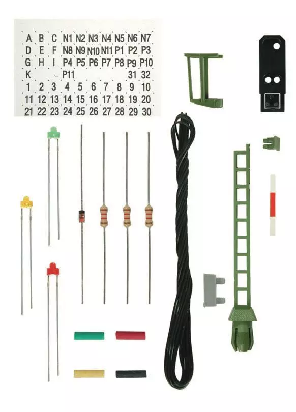 Viessmann 7732 - Bausatz Licht Einfahrsignal TT 1:120