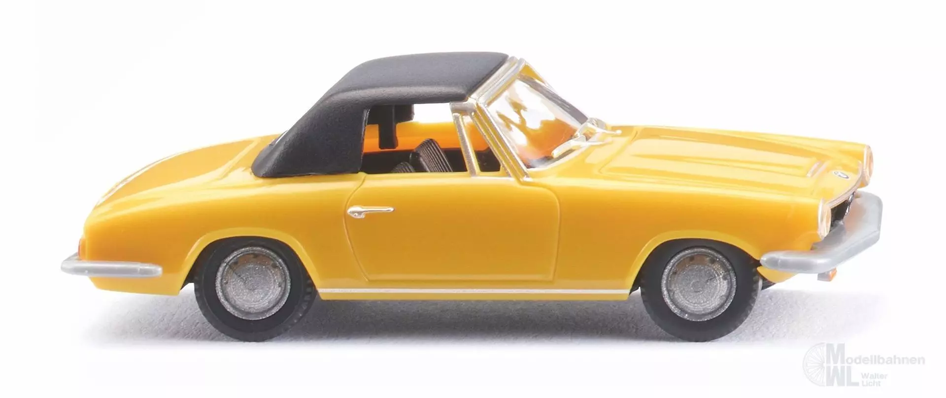 Wiking 018748 - BMW 1600 GT Cabrio - gelb H0 1:87