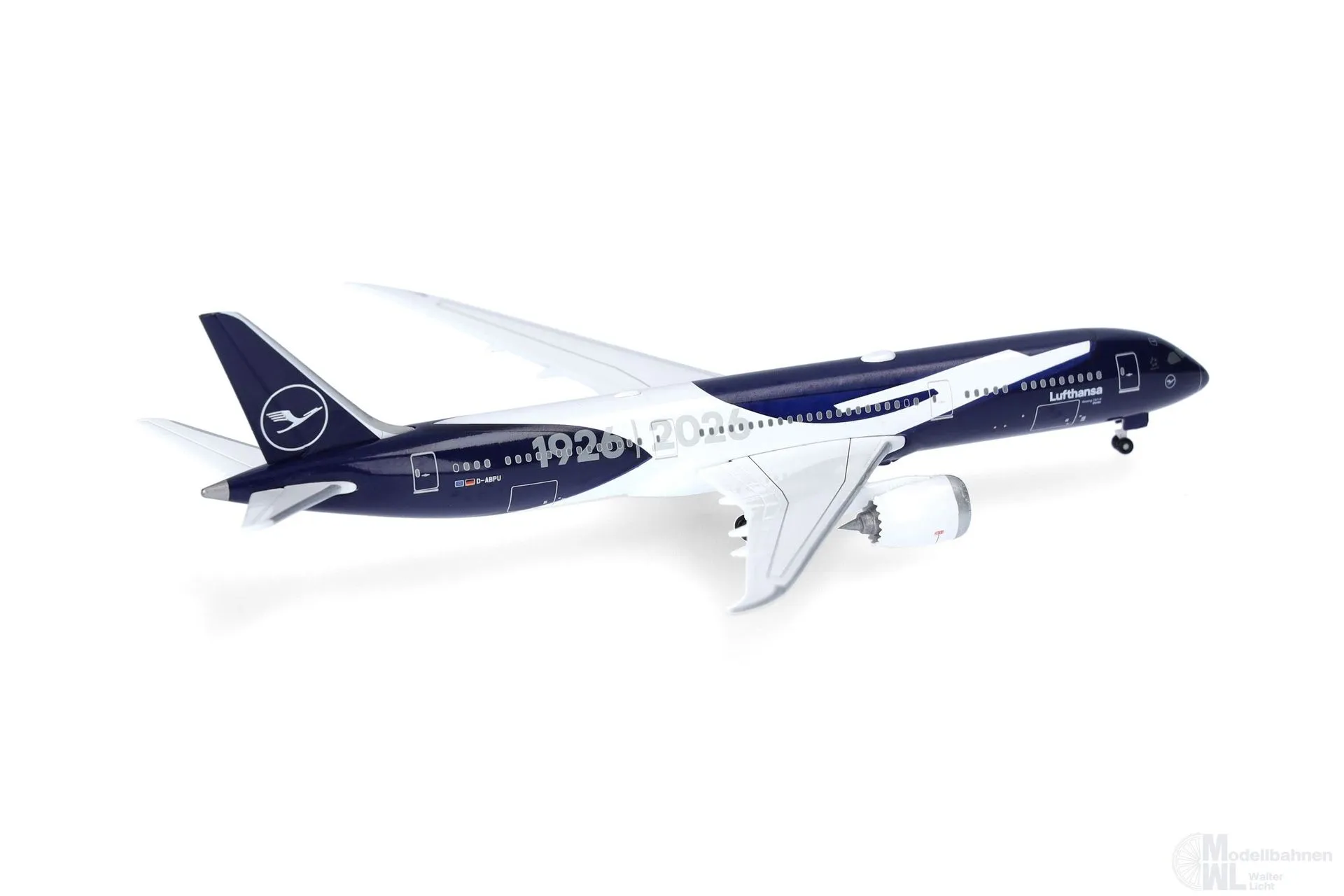 Herpa 538947 - Boeing 787-9 Lufthansa 100 Jahre 1:500