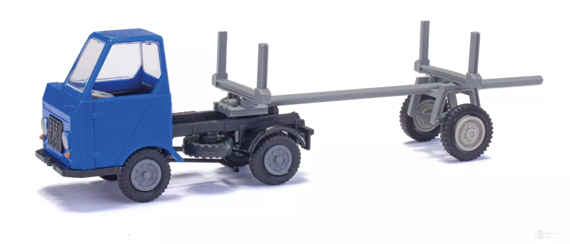 Mehlhose 210003701 - Multicar M22 mit Nachläufer blau/grau H0 1:87