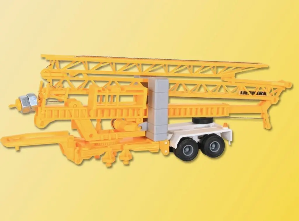 Kibri 15708 - LIEBHERR SK 20 mit Auflieger und Anhänger H0 1:87