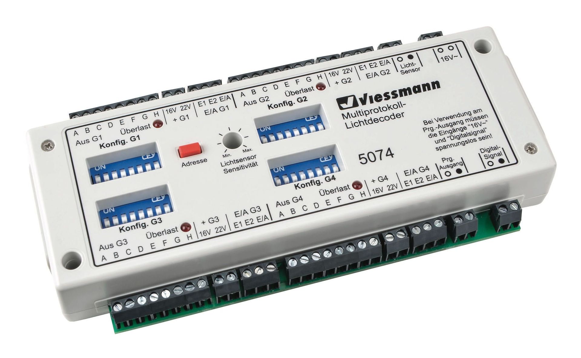 Viessmann 5074 - Multiprotokoll-Lichtdecoder