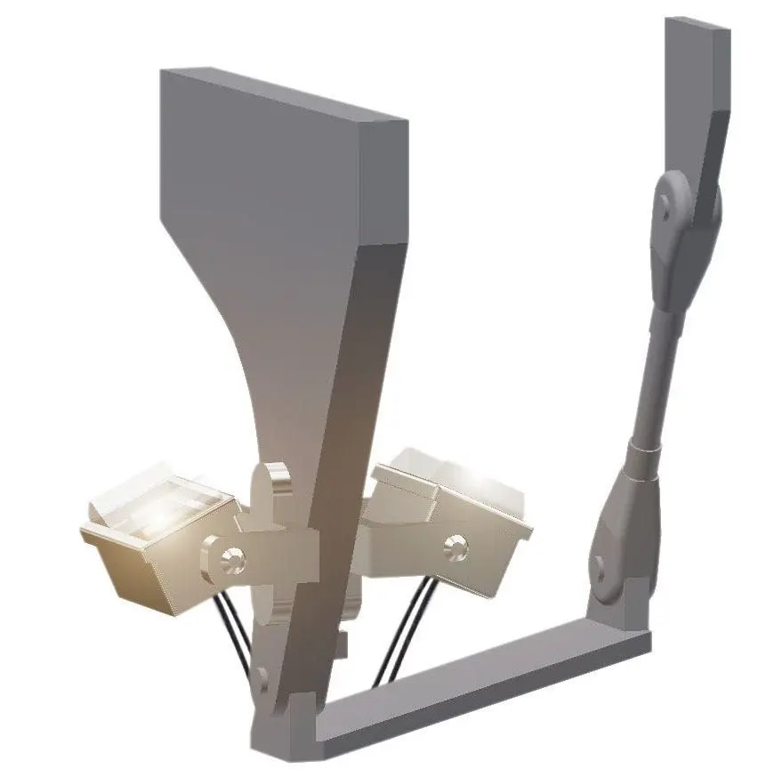 Viessmann 6339 - Deckenstrahler LED weiß 7 Stück TT 1:120