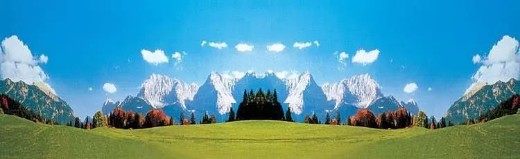 Faller 180513 - Modellhintergund Karwendelgeb. H0 1:87