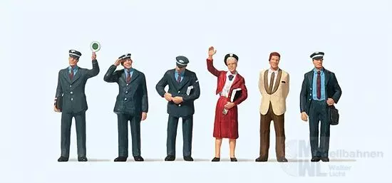 Preiser 10237 - Zugpersonal DB ab 1989 H0 1:87