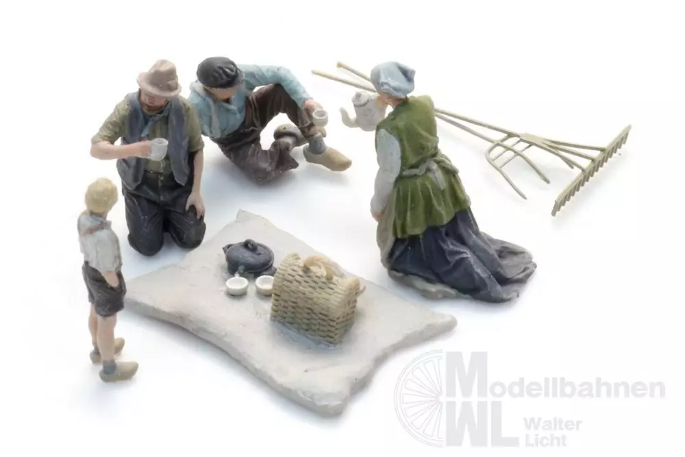 ARTITEC b.v. 5870074 - Mittagspause auf dem Feld (4x) H0 1:87