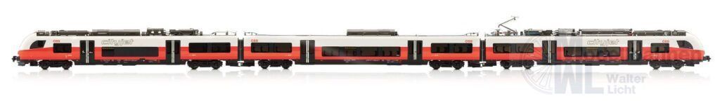 Jägerndorfer Modellbahn 73202 - Triebzug Rh 4746 Desiro ÖBB Cityjet Ep.VI 3-tlg. N 1:160 Sound