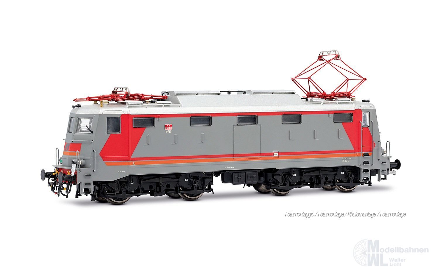 Rivarossi 9009 - E-Lok E 424 FS Ep.IV/V MDVE Lackierung H0/GL