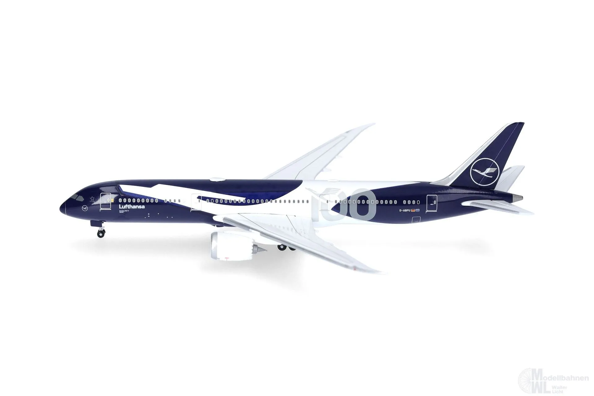 Herpa 538947 - Boeing 787-9 Lufthansa 100 Jahre 1:500