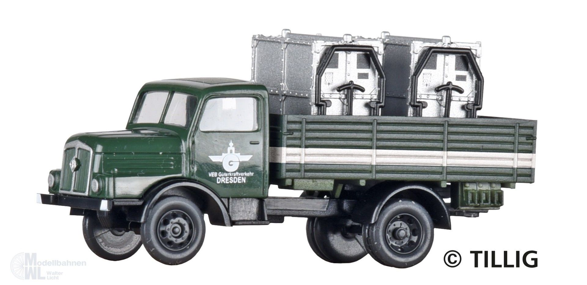 Tillig 19078 - LKW H3A Hochbordpritsche TT 1:120
