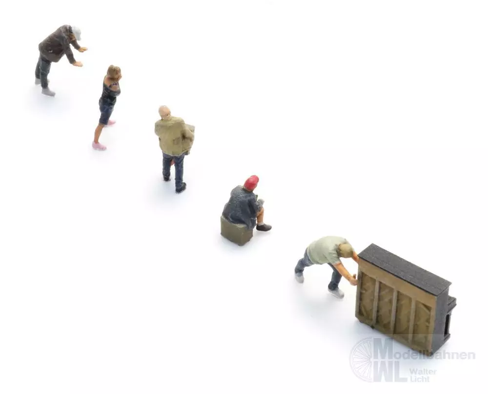 ARTITEC b.v. 5220041 - Umzugshelfer 5 Figuren Z 1:220