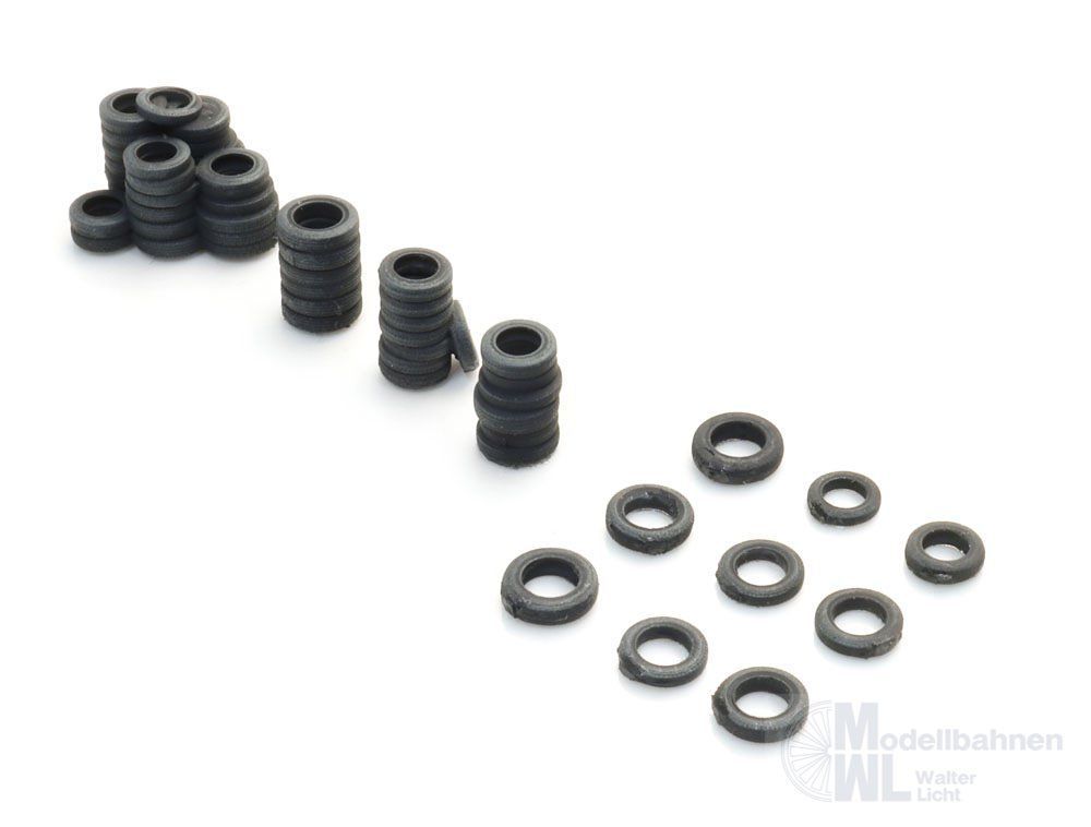 ARTITEC b.v. 387.738 - Alte Autoreifen H0 1:87 Fertigmodell