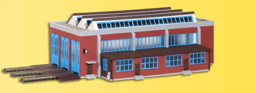Kibri 37806 - Lokschuppen dreiständig N 1:160