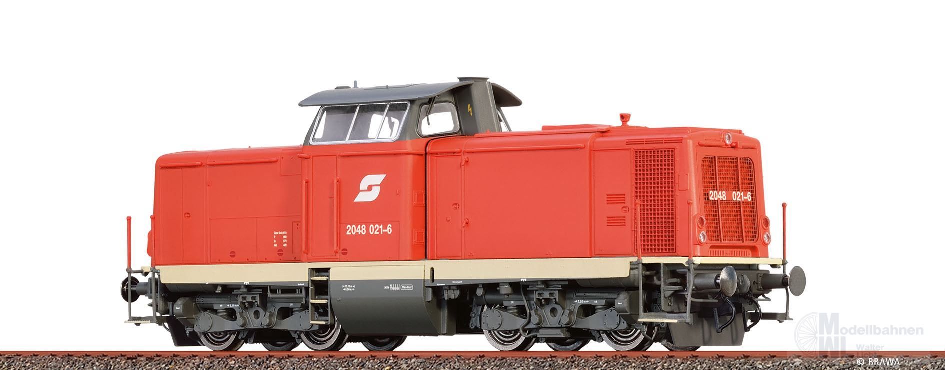 Brawa 70034 - Diesellok Reihe 2048 ÖBB Ep.IV H0/GL Sound
