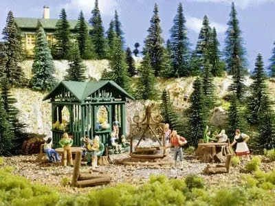Vollmer 43606 - Grillplatz mit Hütte H0 1:87