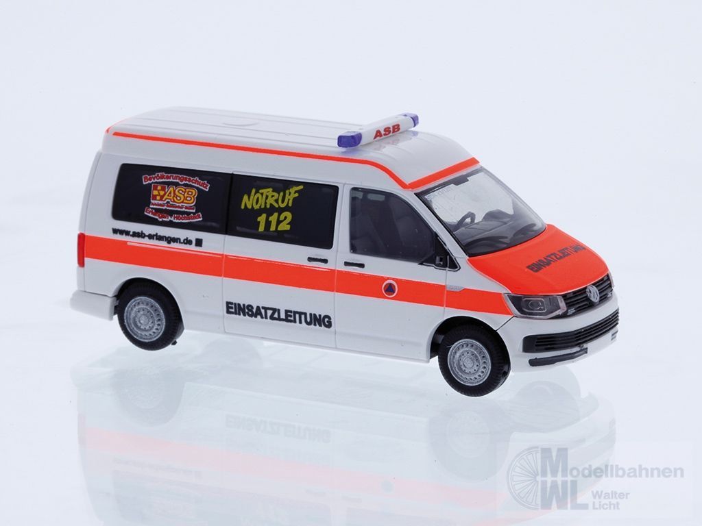 Rietze 53779 - Volkswagen T6 ASB RV Erlangen-Höchstadt H0 1:87
