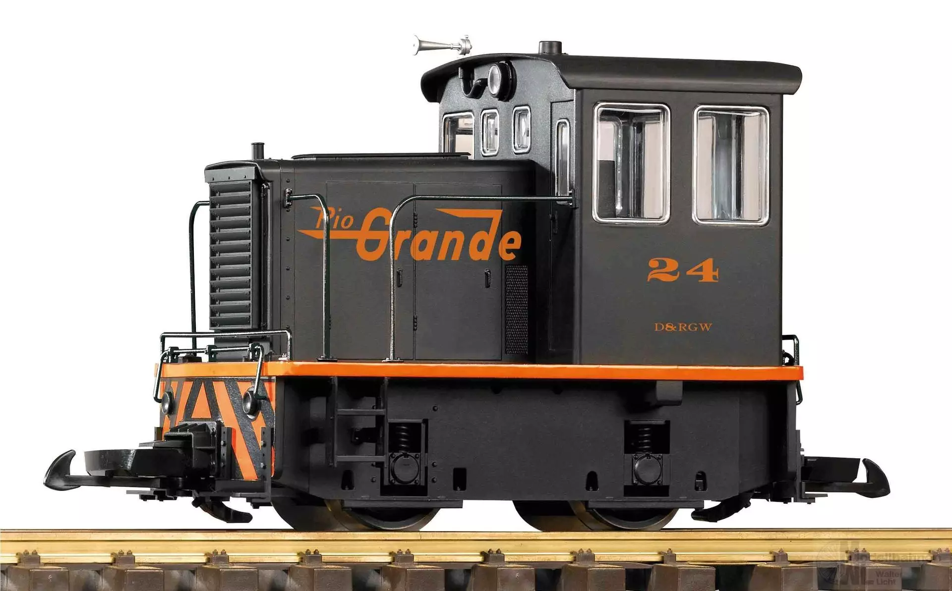 Piko 38513 - Diesellok GE 25-Ton G&RGW SPUR G 1:22,5 Batteriebetrieb/Sound