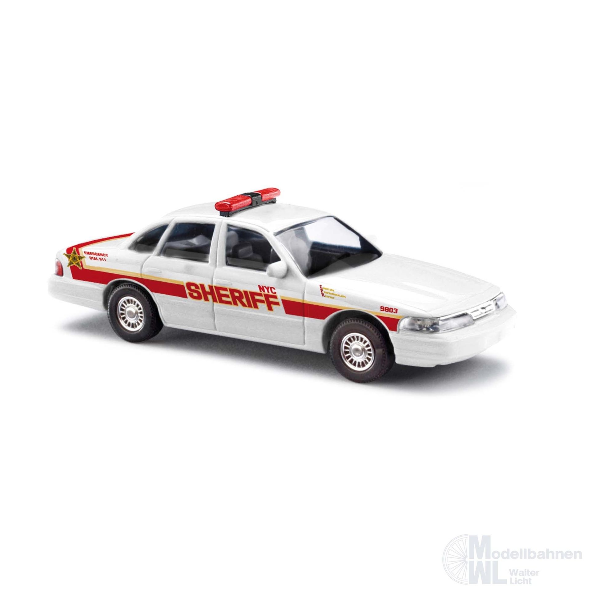 Busch 49033 - Ford Crown Victoria NYC Sheriff H0 1:87 Busch 49033 - Ford Crown Victoria NYC Sheriff H0 1:87