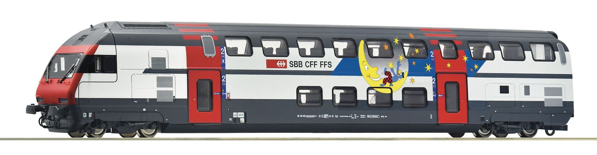 Roco 6210326 - Doppelstock-Steuerwagen IC2000 H0/GLC