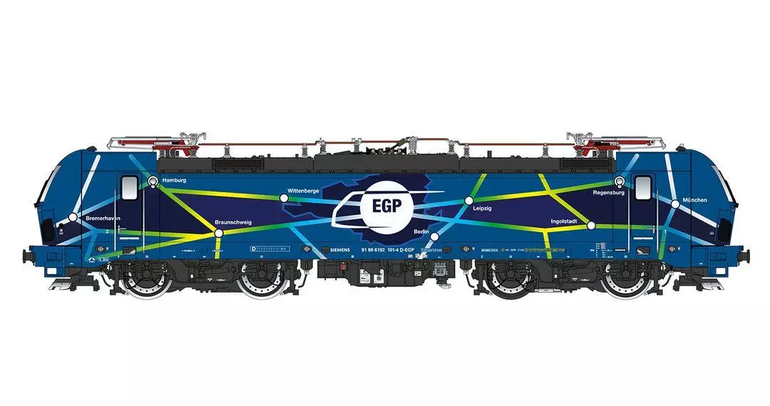 LS Models 16151 - E-Lok BR 192 Smartron EGP Ep.VI H0/GL