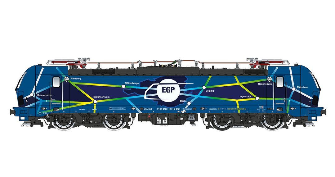 LS Models 16151 - E-Lok BR 192 Smartron EGP Ep.VI H0/GL LS Models 16151 - E-Lok BR 192 Smartron EGP Ep.VI H0/GL