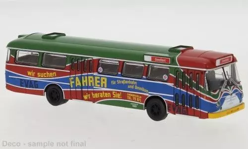 Brekina 59372 - Büssing Senator EVAG Fahrer gesucht H0 1:87