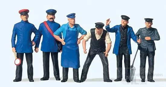 Preiser 45153 - Bahnpersonal Spur G