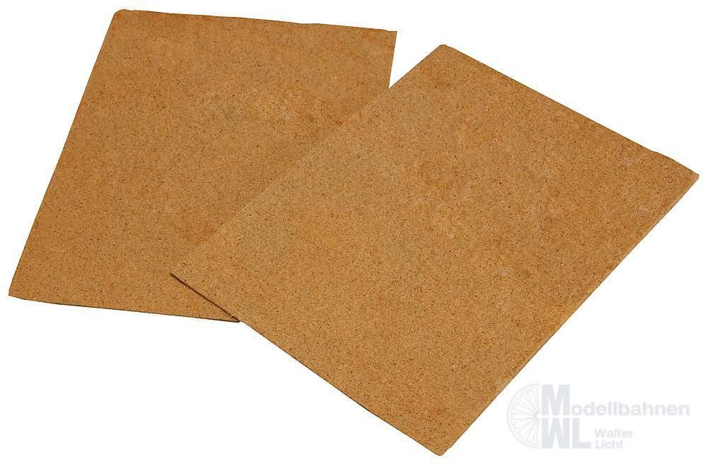 Faller 170907 - Naturstein Steinmatte dunkelgelb 210 x 148 mm