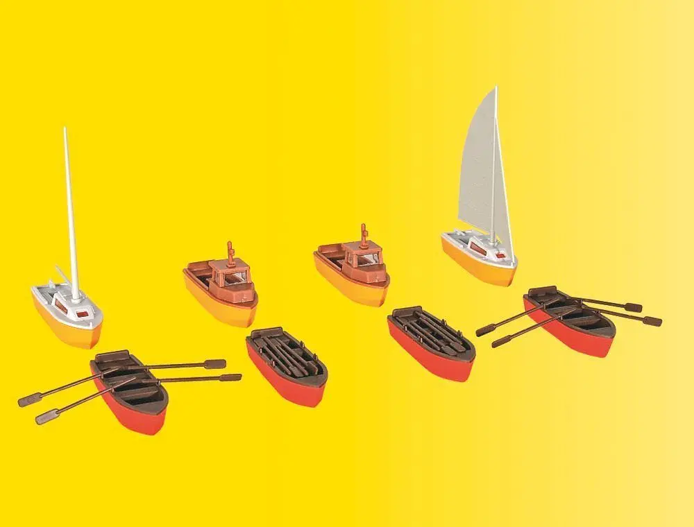 Kibri 39159 - Set Boote H0 1:87