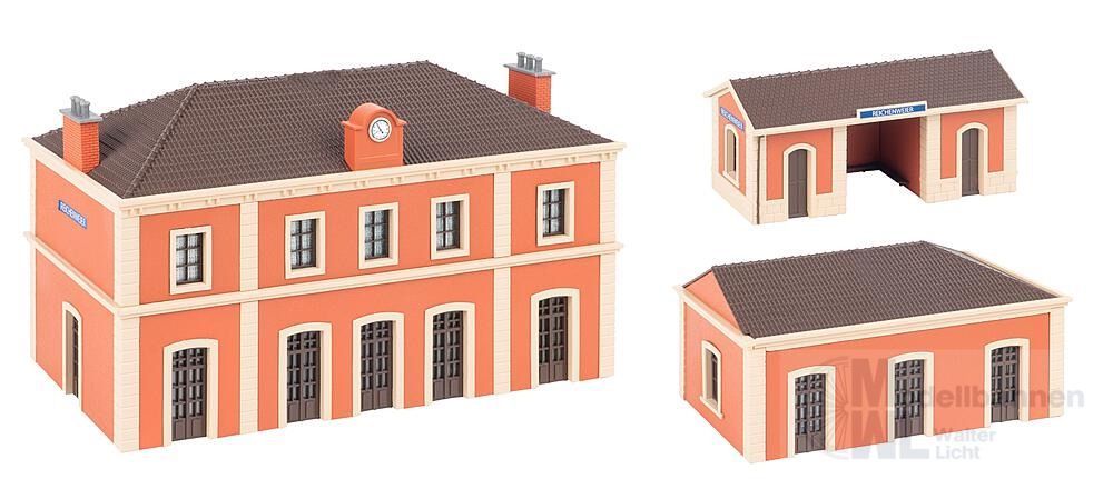 Faller 110147 - Bahnhof-Set Reichenweier H0 1:87