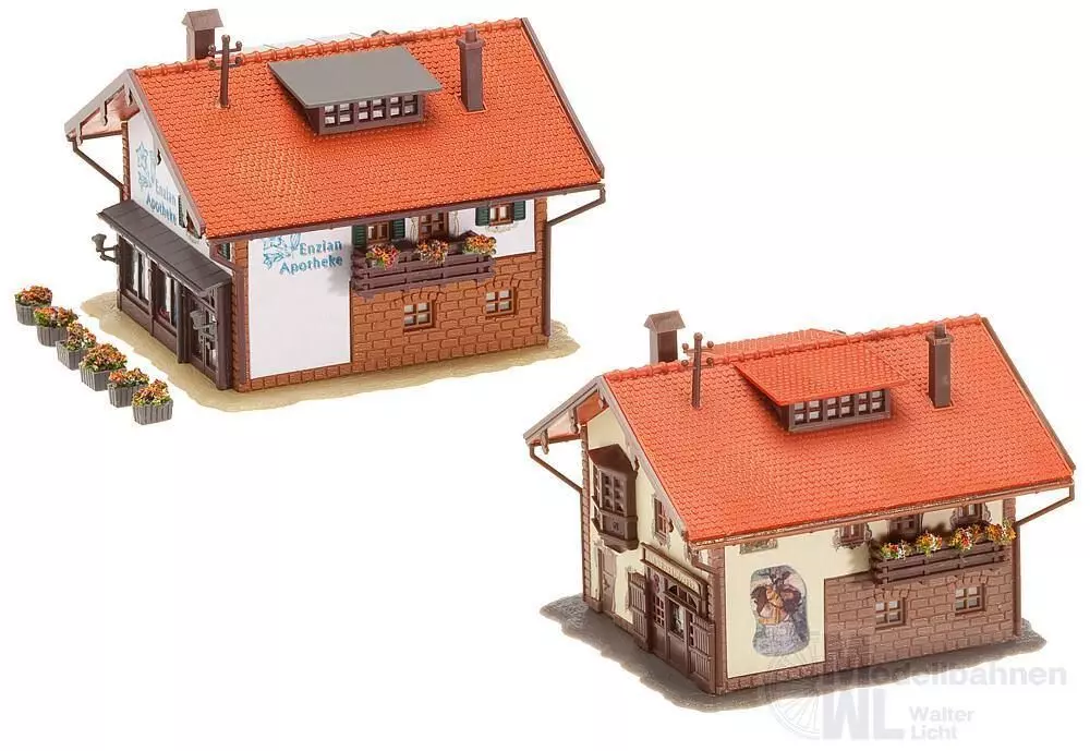 Faller 232245 - Apotheke und Bäckerei N 1:160