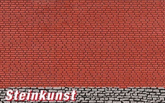 Vollmer 48823 - Mauerplatte Klinker SPUR G 1:22,5