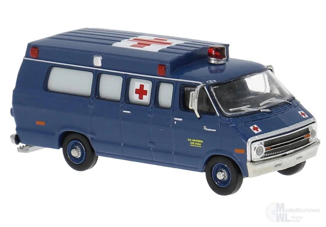 Brekina 18313 - Dodge B200 der US Air Force H0 1:87