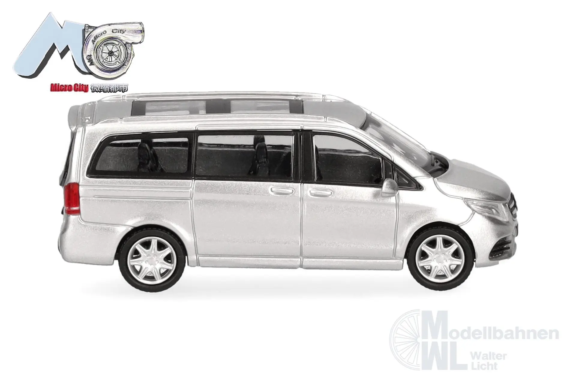 Herpa 87MC000076 - Mercedes-Benz V-Klasse silber H0 1:87