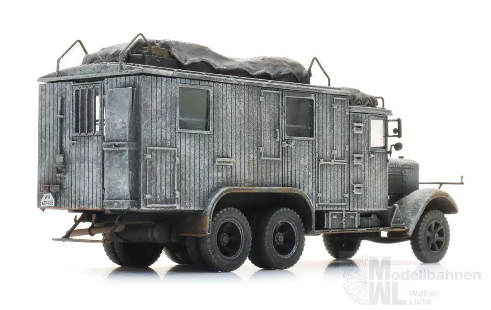 ARTITEC b.v. 6870507 - WM Henschel 33 D1 Kfz. 72 radio winter Fertigmodell H0 1:87