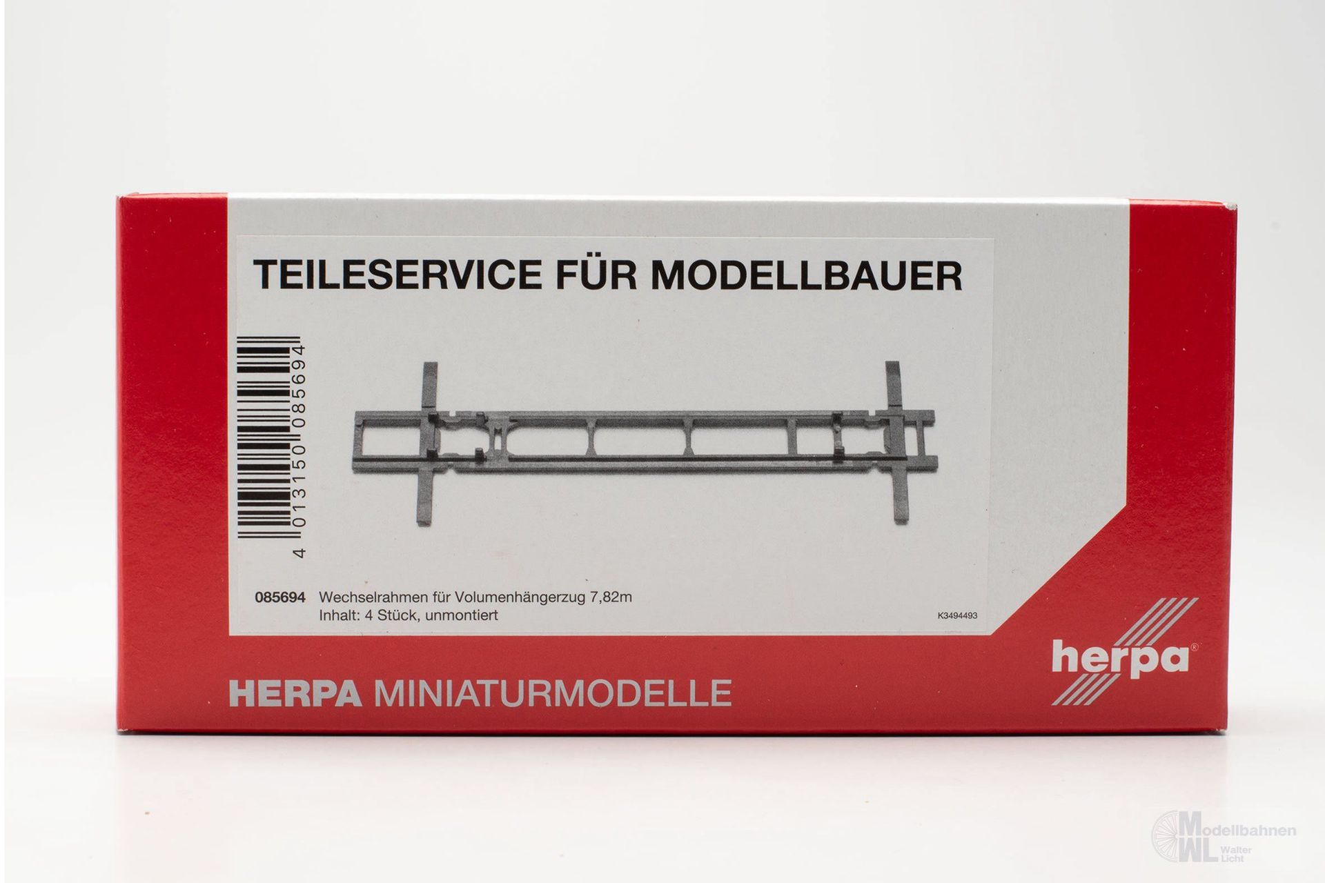 Herpa 85694 - TS Wechselrahmen VolHz 7,82m H0 1:87 Herpa 85694 - TS Wechselrahmen VolHz 7,82m H0 1:87
