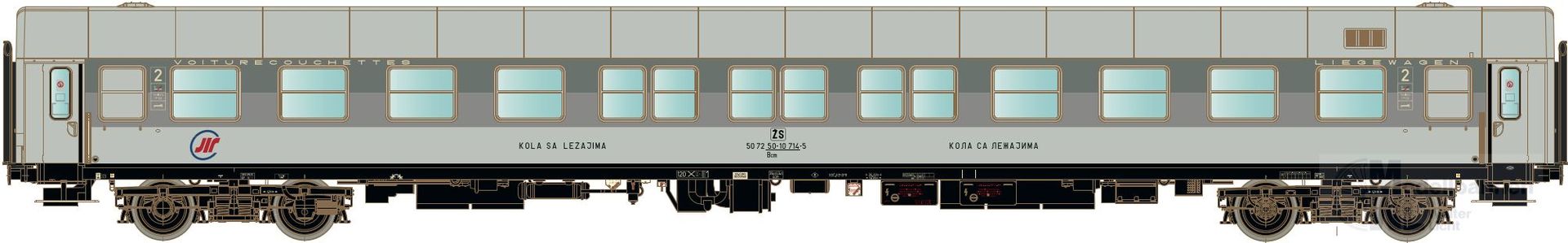LS Models 48071AC - Liegewagen JZ Ep.V/VI Bctm 257 H0/WS